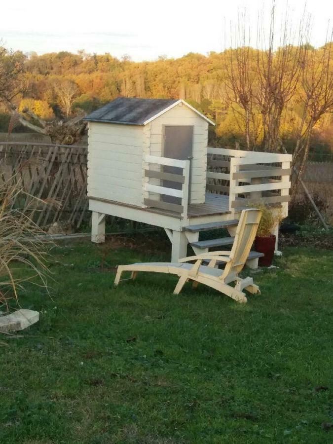 Gite Les Deux Meules Sainte-Colombe  Eksteriør billede